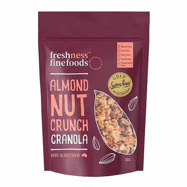 Freshness Fine Foods Almond Nut Crunch Granola 500g